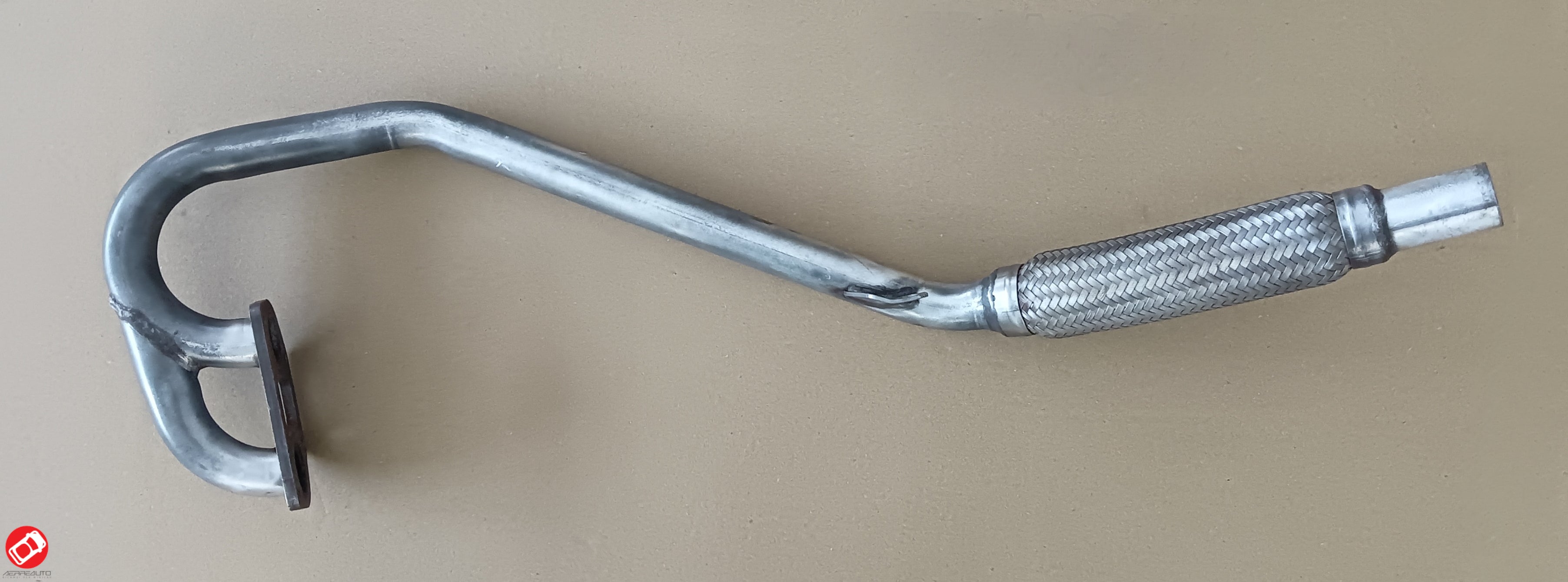 Aixam 16/20 Muffler+flex manifold