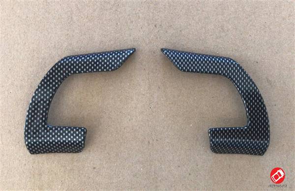 4AP045 MODANATURA VOLANTE CARBONE AIXAM 2010/13 VISION CITY E-CITY COUPE E-COUPE