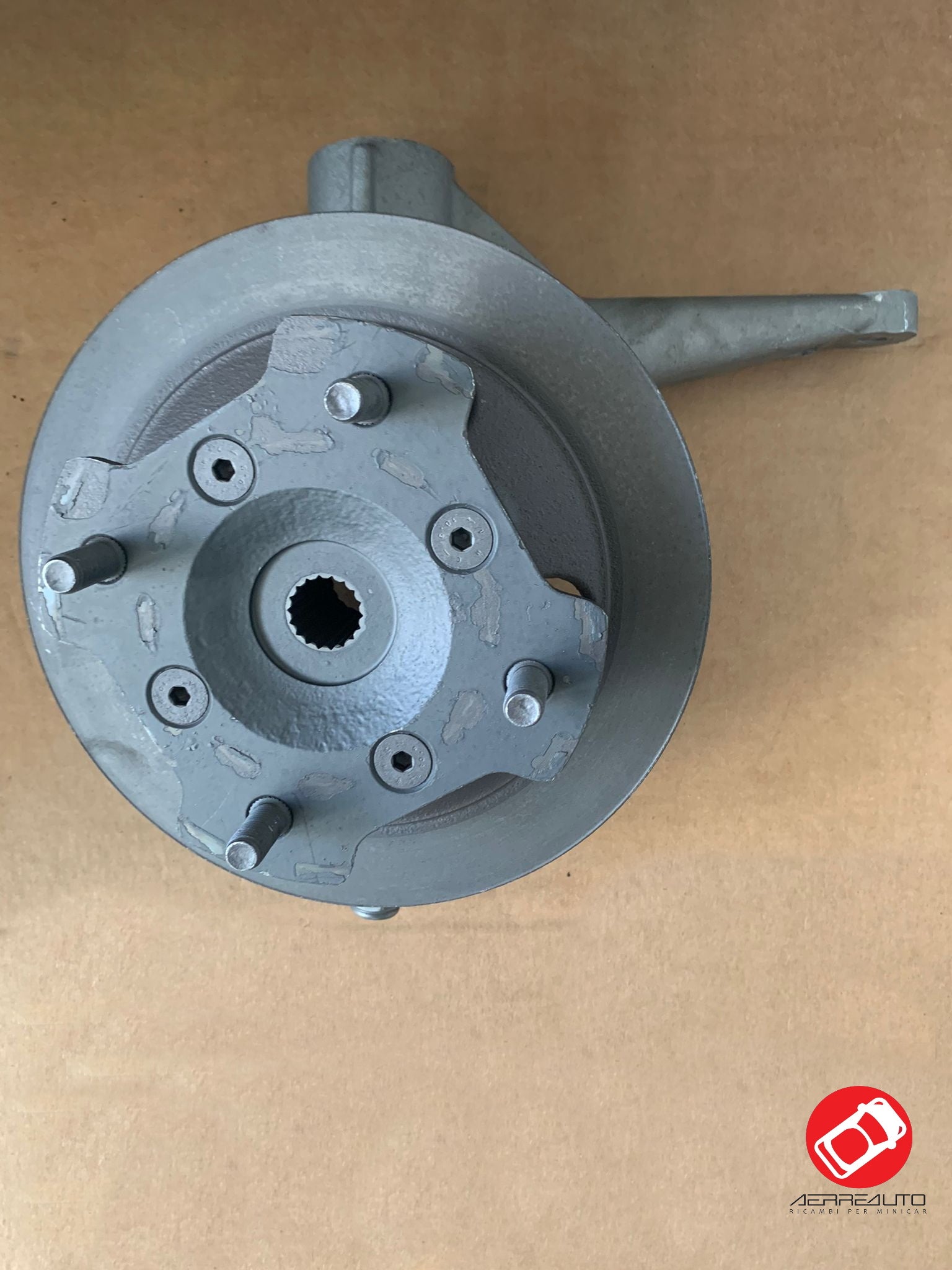 4K010/C210  PORTAMOZZO ANT. SX COMPLETO AIXAM 400 500 721 741 CITY CROSSLINE