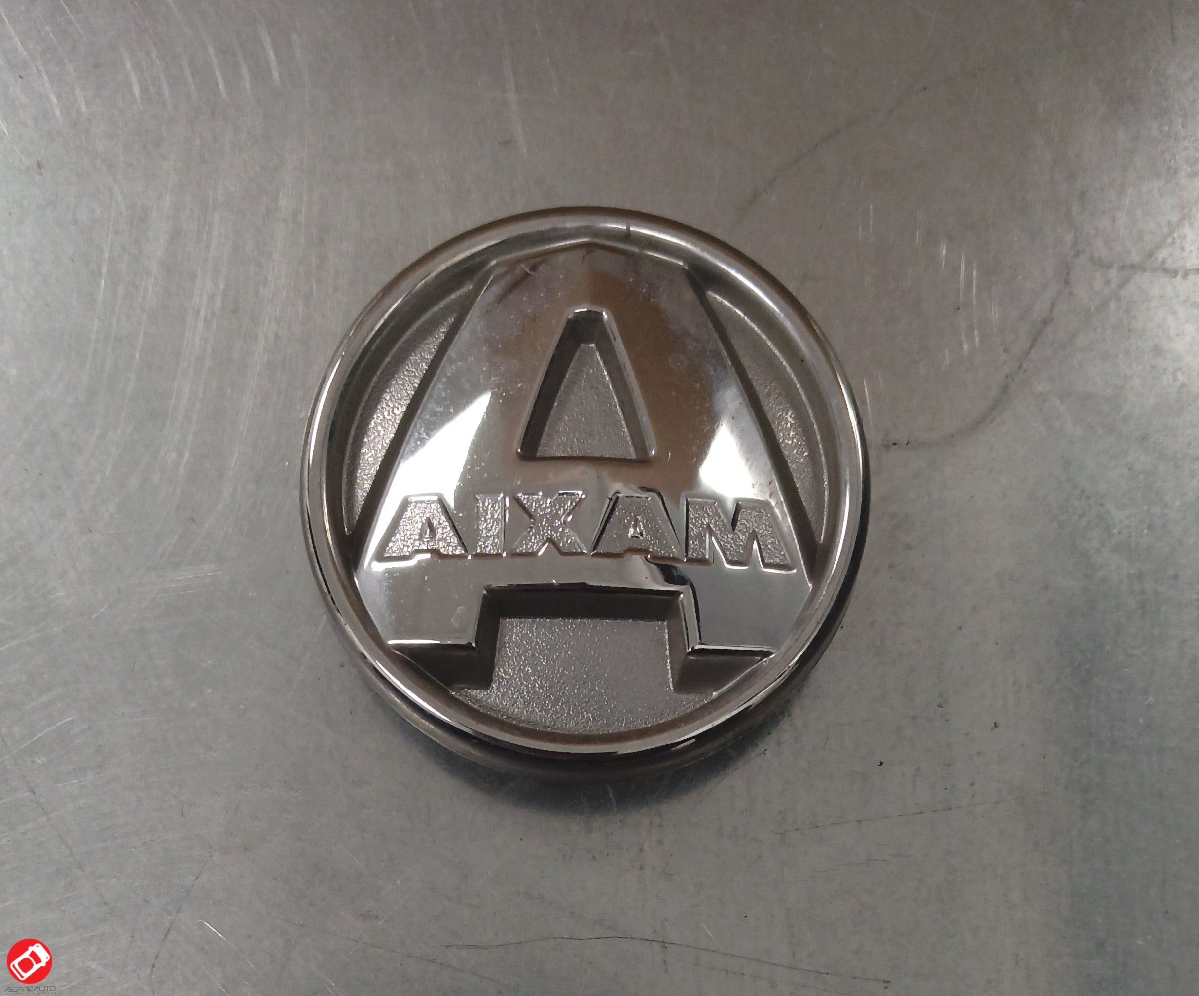 Aixam wheel cover logo