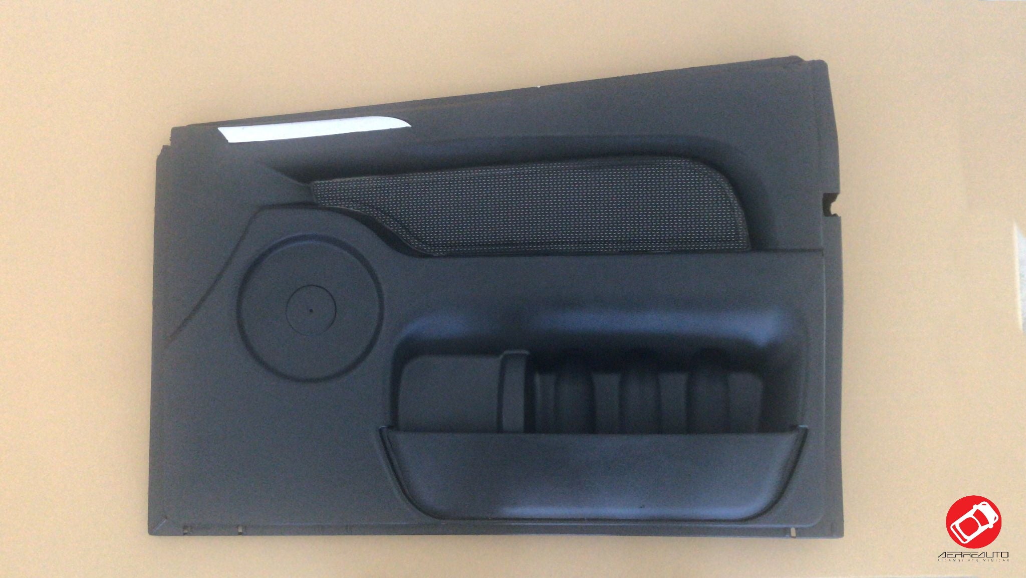 Inner Door Panel Right Black Cuir