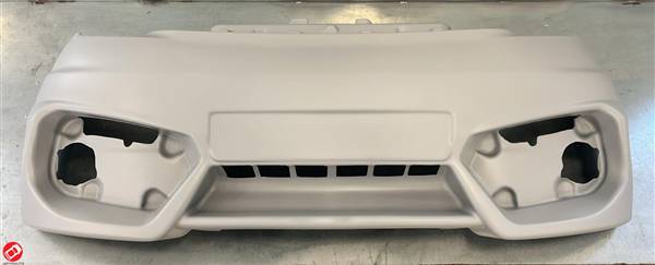 7BE019 PARAURTI ANTERIORE AIXAM GTI VISION 2013 CITY COUPE E-COUPE GTI
