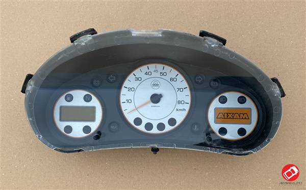 8AA033 QUADRO STRUMENTI TACHIMETRO CONTACHILOMETRI DIGITALE AIXAM