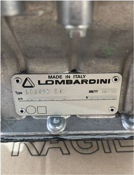 MOTORE USATO LOMBARDINI LDW492 LIGIER MICROCAR