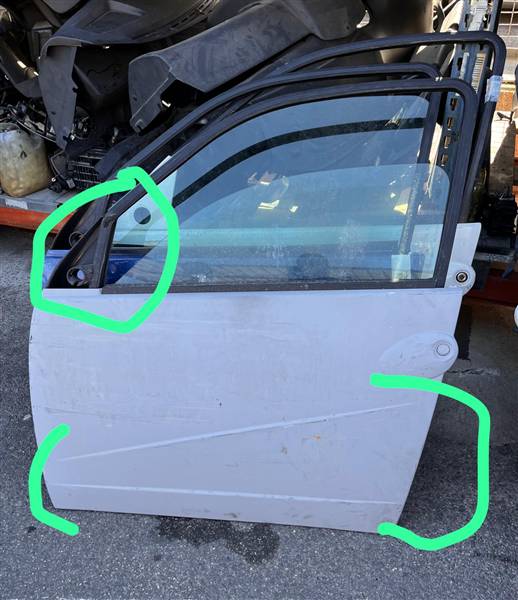 PORTIERA SX COMPLETA CON ALZAVETRO ELETTRICO LIGIER XTOO XTOO MAX R S RS OPTIMAX