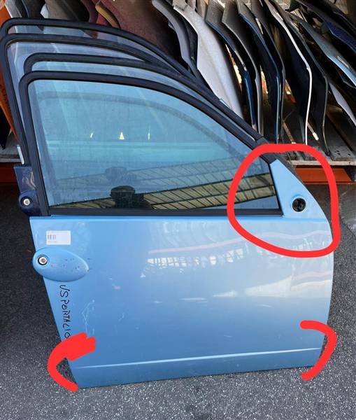 PORTIERA COMPLETA DESTRA CON ALZAVETRO MANUALE LIGIER XTOO