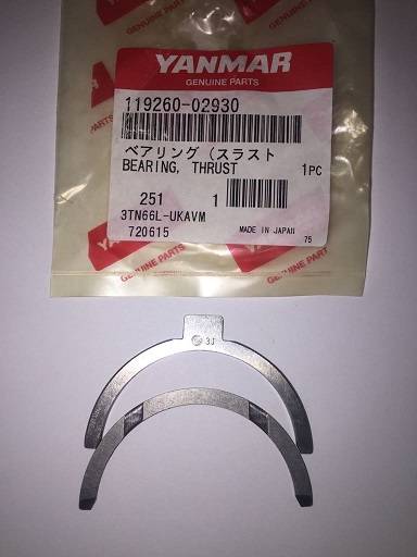 YN119260-02930 METAL, THRUST MOTORE YANMAR